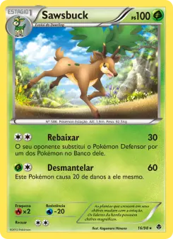Sawsbuck – Carta Pokémon TCG