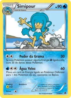 Simipour – Carta Pokémon TCG