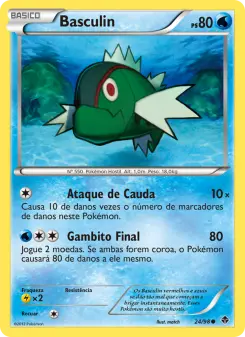 Basculin – Carta Pokémon TCG
