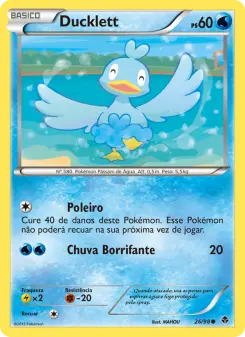 Ducklett – Carta Pokémon TCG