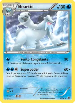 Beartic – Carta Pokémon TCG