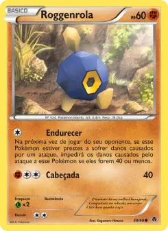 Roggenrola – Carta Pokémon TCG