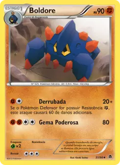 Boldore – Carta Pokémon TCG