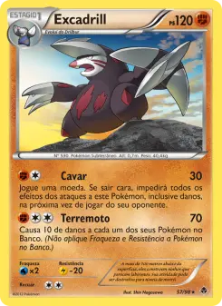 Excadrill – Carta Pokémon TCG
