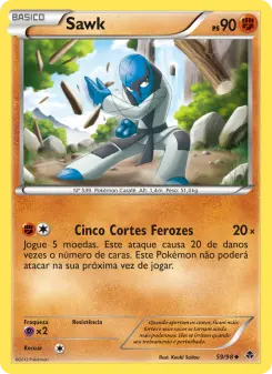 Sawk – Carta Pokémon TCG