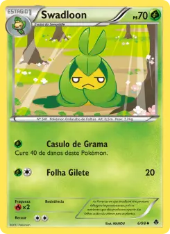 Swadloon – Carta Pokémon TCG