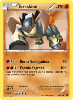 Terrakion – Carta Pokémon TCG