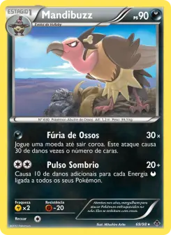 Mandibuzz – Carta Pokémon TCG
