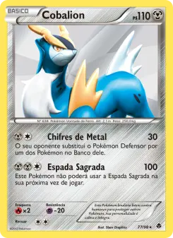 Cobalion – Carta Pokémon TCG