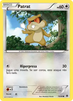 Patrat – Carta Pokémon TCG