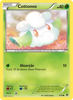 Cottonee – Carta Pokémon TCG