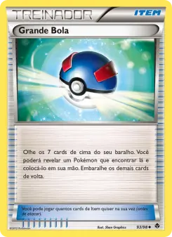 Grande Bola – Carta Pokémon TCG
