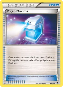 Poção Máxima – Carta Pokémon TCG