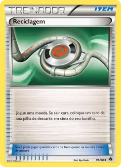 Reciclagem – Carta Pokémon TCG