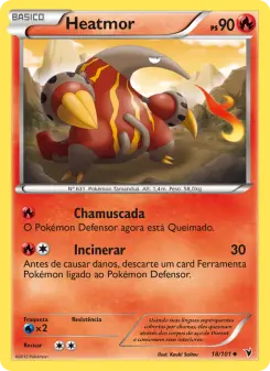 Heatmor – Carta Pokémon TCG