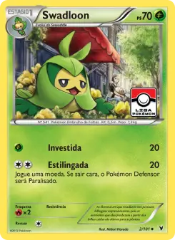 Swadloon – Carta Pokémon TCG