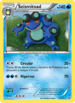 Seismitoad – Carta Pokémon TCG