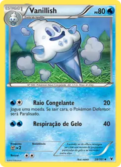 Vanillish – Carta Pokémon TCG