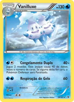 Vanilluxe – Carta Pokémon TCG