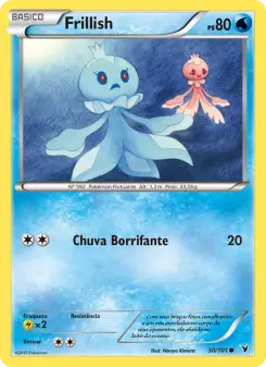 Frillish – Carta Pokémon TCG