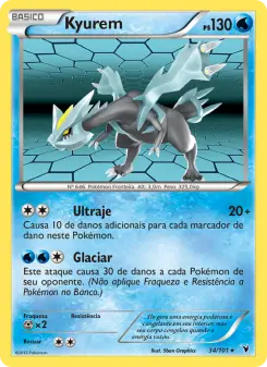 Kyurem – Carta Pokémon TCG