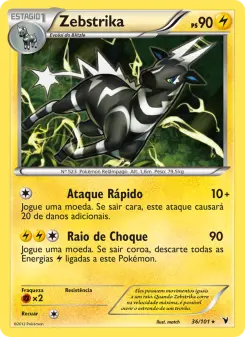 Zebstrika – Carta Pokémon TCG