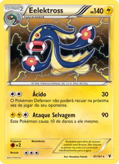 Eelektross – Carta Pokémon TCG