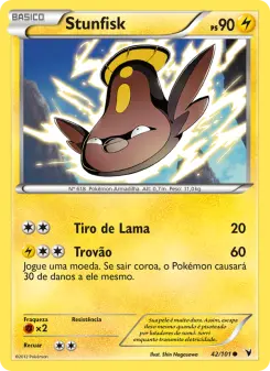 Stunfisk – Carta Pokémon TCG