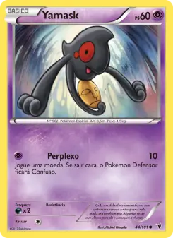 Yamask – Carta Pokémon TCG