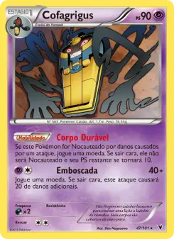 Cofagrigus – Carta Pokémon TCG
