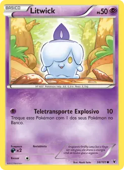 Litwick – Carta Pokémon TCG