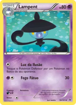 Lampent – Carta Pokémon TCG