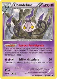 Chandelure – Carta Pokémon TCG