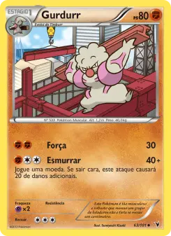 Gurdurr – Carta Pokémon TCG