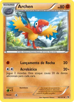 Archen – Carta Pokémon TCG