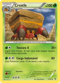 Crustle – Carta Pokémon TCG