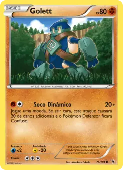 Golett – Carta Pokémon TCG