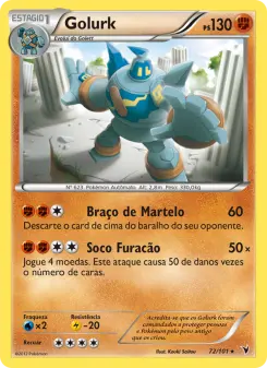 Golurk – Carta Pokémon TCG