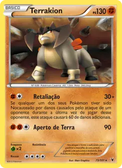 Terrakion – Carta Pokémon TCG