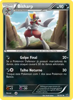 Bisharp – Carta Pokémon TCG