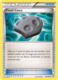 Fóssil Casca – Carta Pokémon TCG