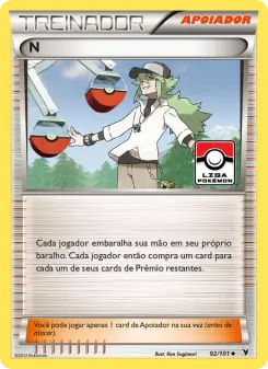 N – Carta Pokémon TCG