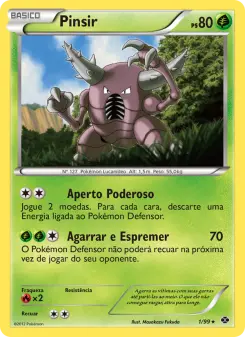 Pinsir – Carta Pokémon TCG