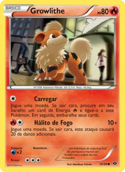 Growlithe – Carta Pokémon TCG