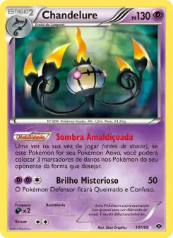 Chandelure – Carta Pokémon TCG