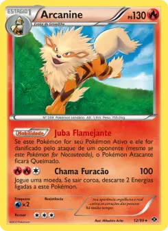 Arcanine – Carta Pokémon TCG