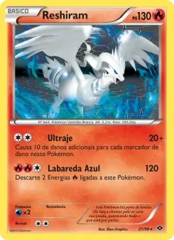 Reshiram – Carta Pokémon TCG