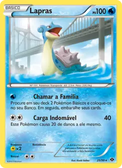 Lapras – Carta Pokémon TCG