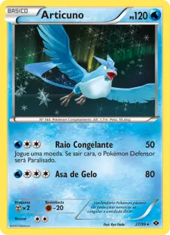 Articuno – Carta Pokémon TCG