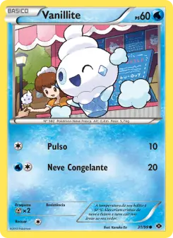 Vanillite – Carta Pokémon TCG